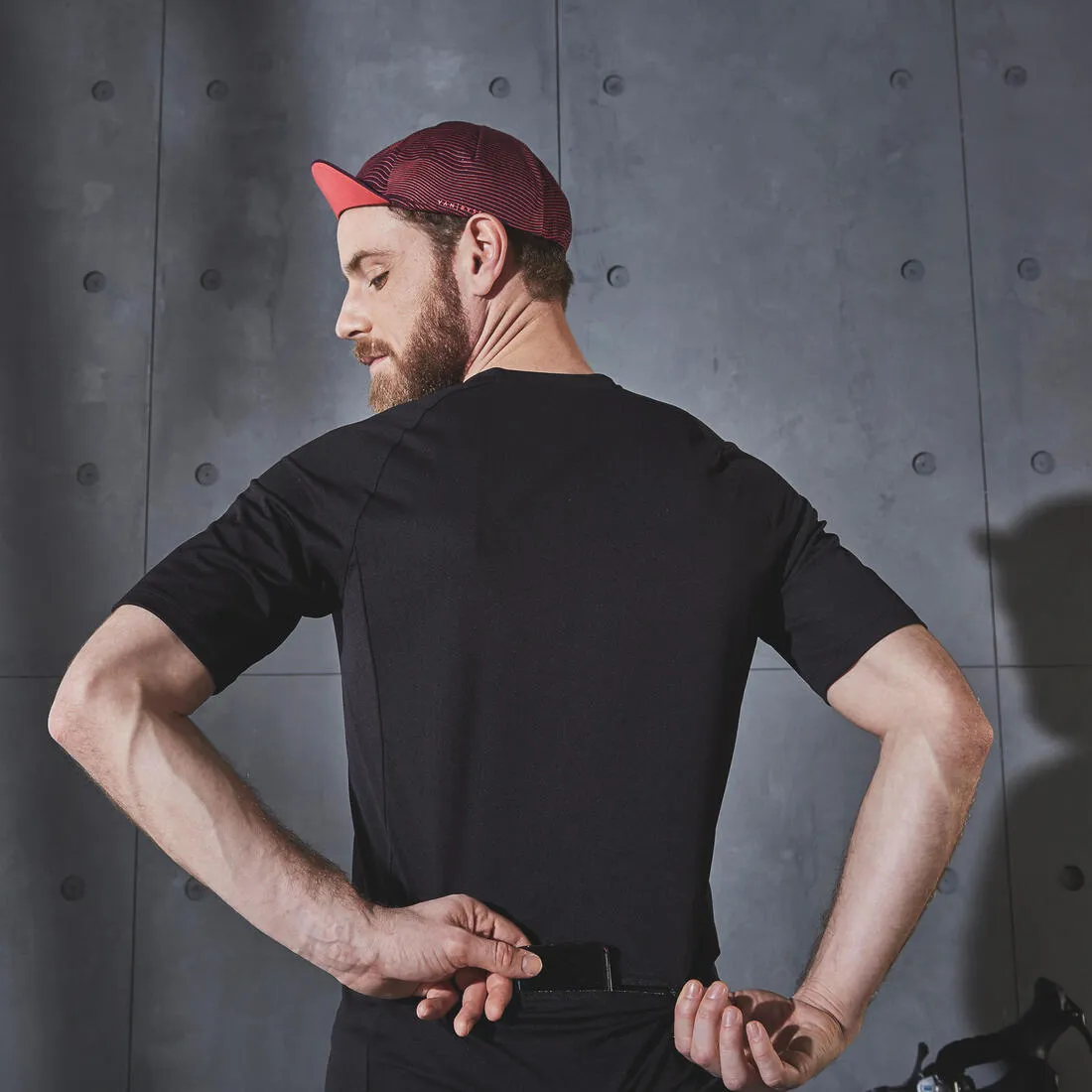 Men's Road Cycling Short-Sleeved Summer Jersey Essential