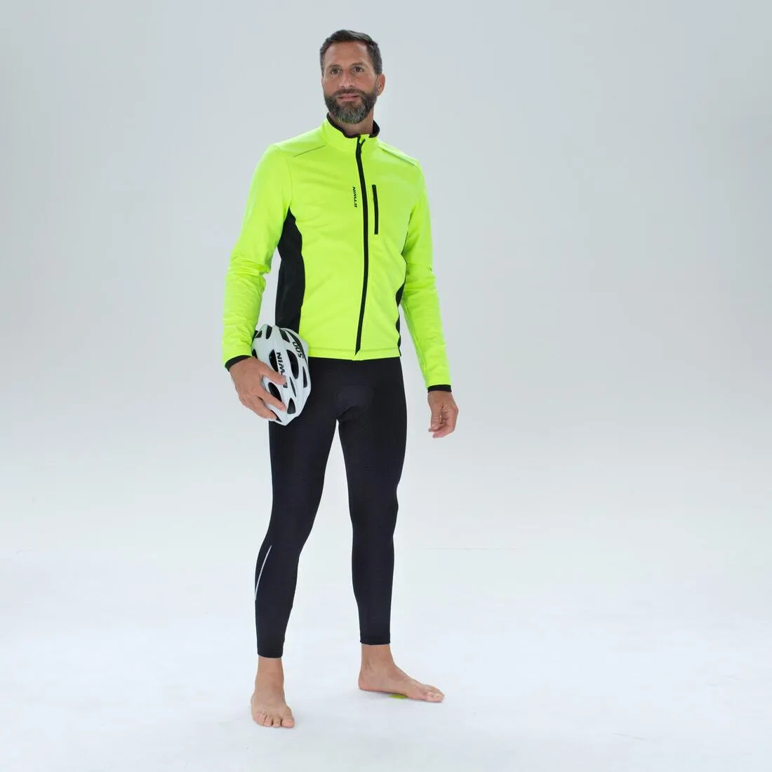 Men's Road Cycling Touring Winter Jacket 100
