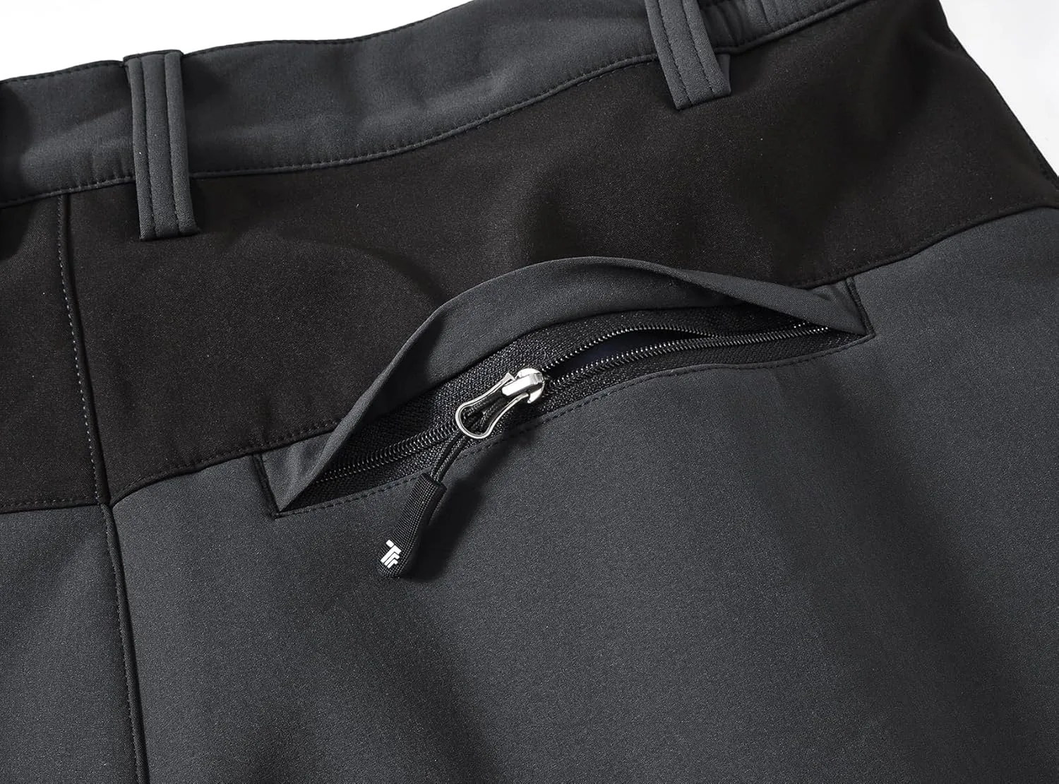 Men's Skiing Pants Waterproof Windproof Fleece Lined Hiking Cargo Insulated Pants Winter Warm Snow Pants