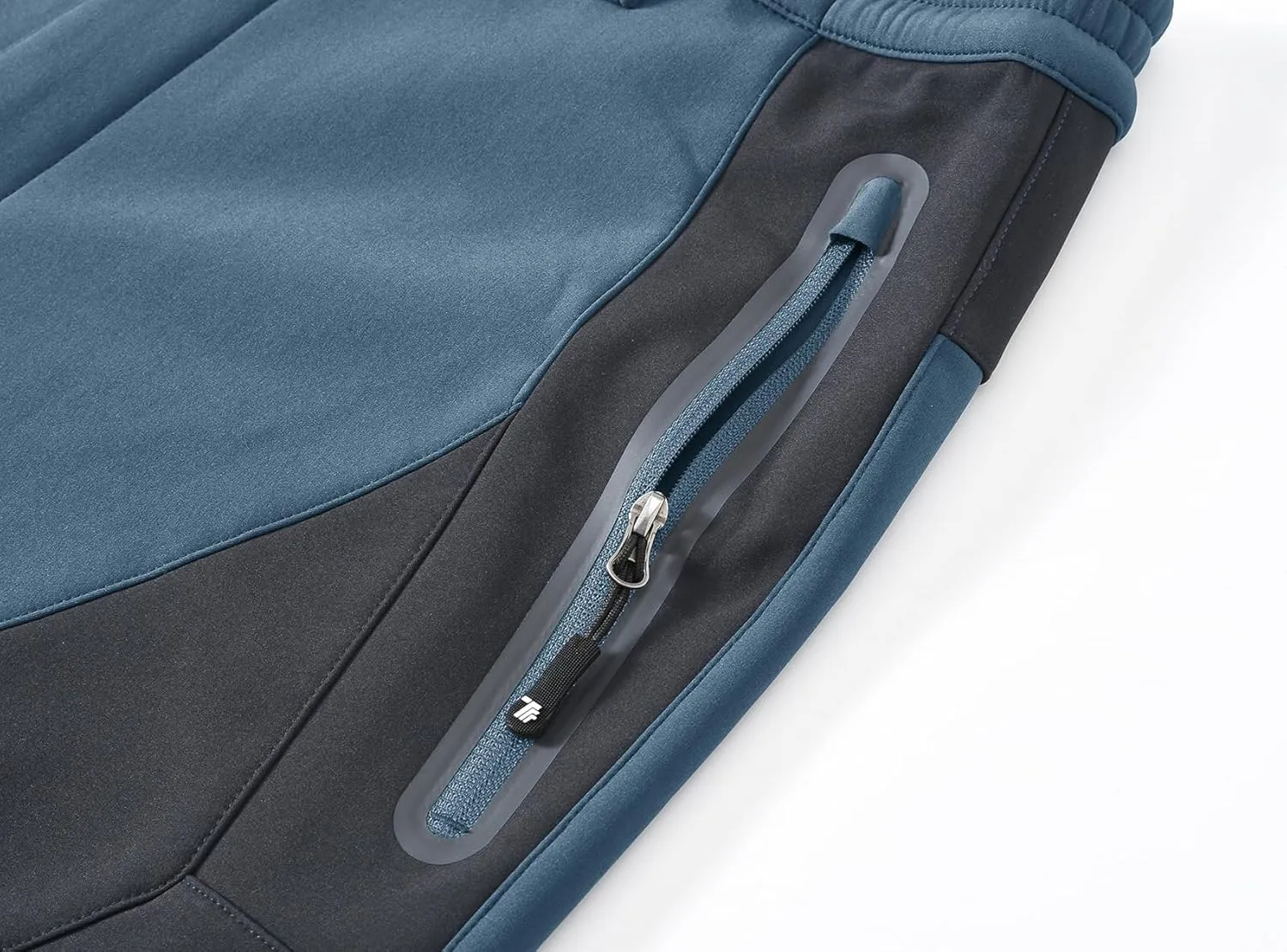 Men's Skiing Pants Waterproof Windproof Fleece Lined Hiking Cargo Insulated Pants Winter Warm Snow Pants