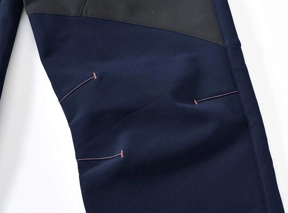 Men's Skiing Pants Waterproof Windproof Fleece Lined Hiking Cargo Insulated Pants Winter Warm Snow Pants