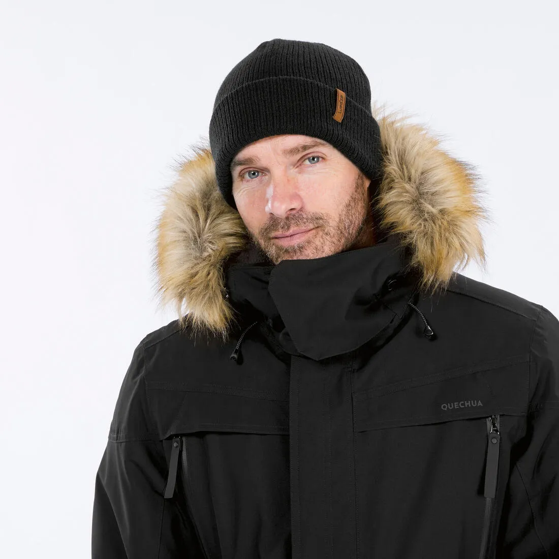 Men’s waterproof hiking parka -20°C, NH900
