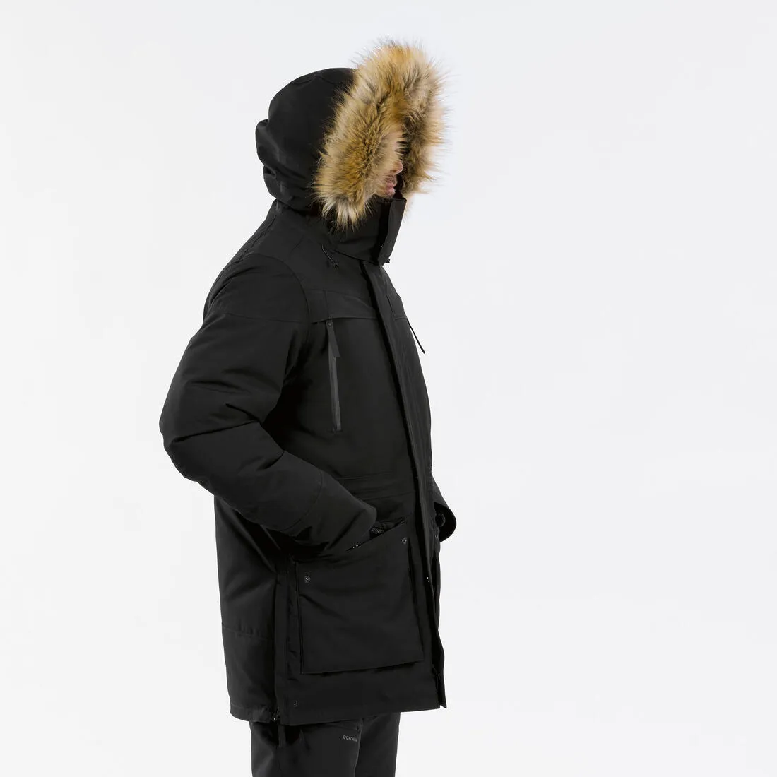 Men’s waterproof hiking parka -20°C, NH900
