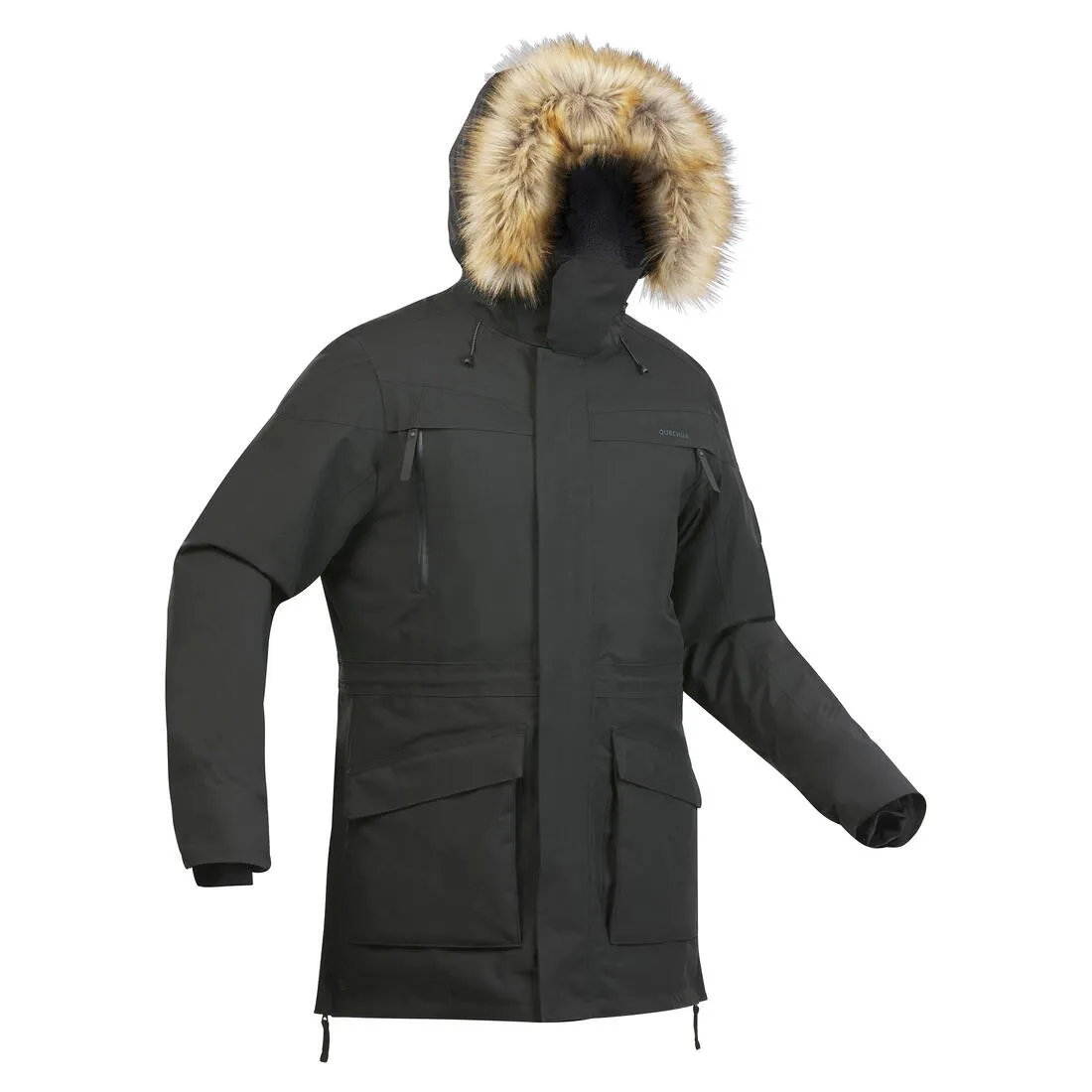 Men’s waterproof hiking parka -20°C, NH900