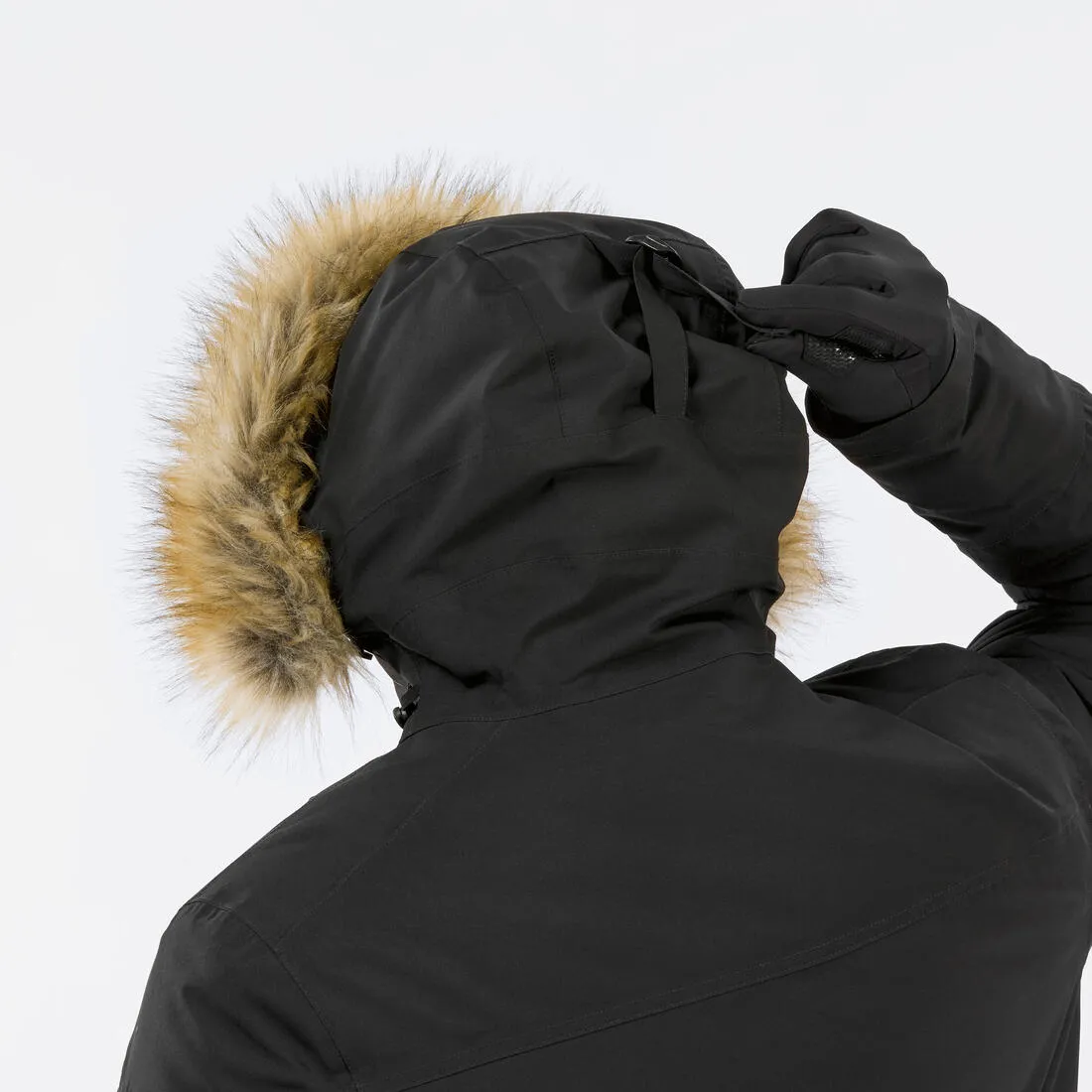 Men’s waterproof hiking parka -20°C, NH900