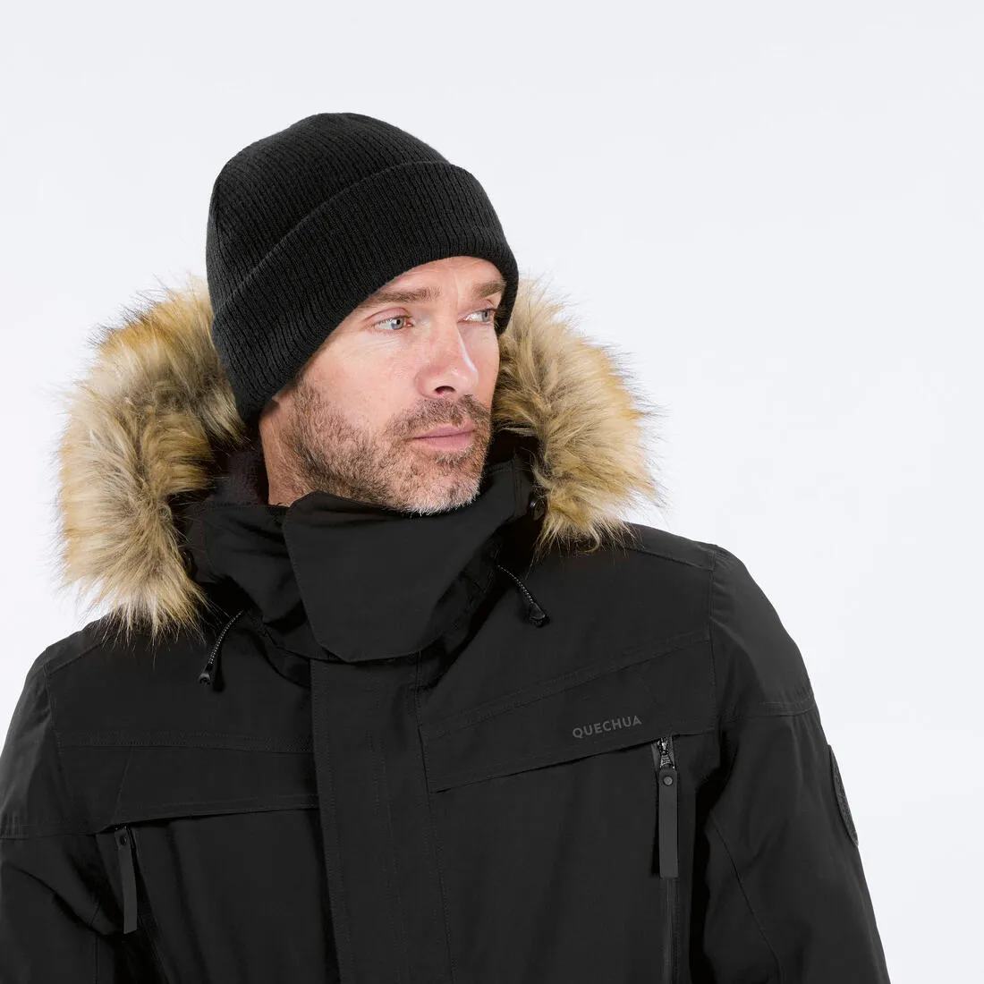 Men’s waterproof hiking parka -20°C, NH900