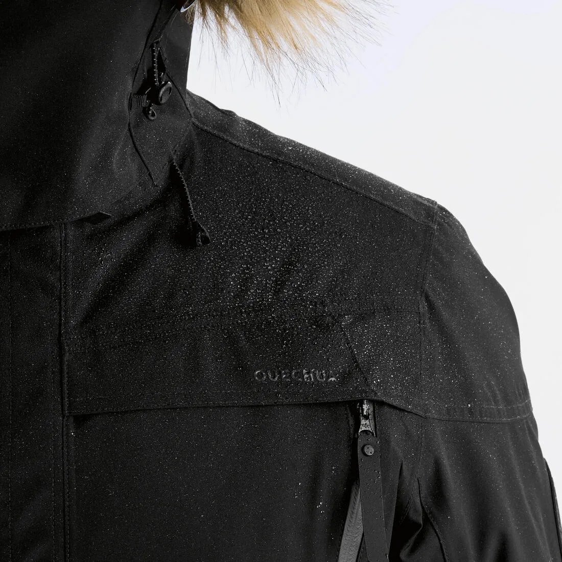 Men’s waterproof hiking parka -20°C, NH900