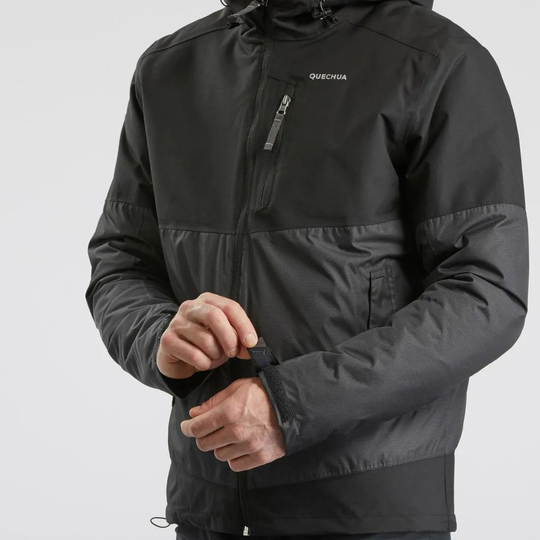 Men’s Waterproof Winter Hiking Jacket - SH100 X-WARM -10°C