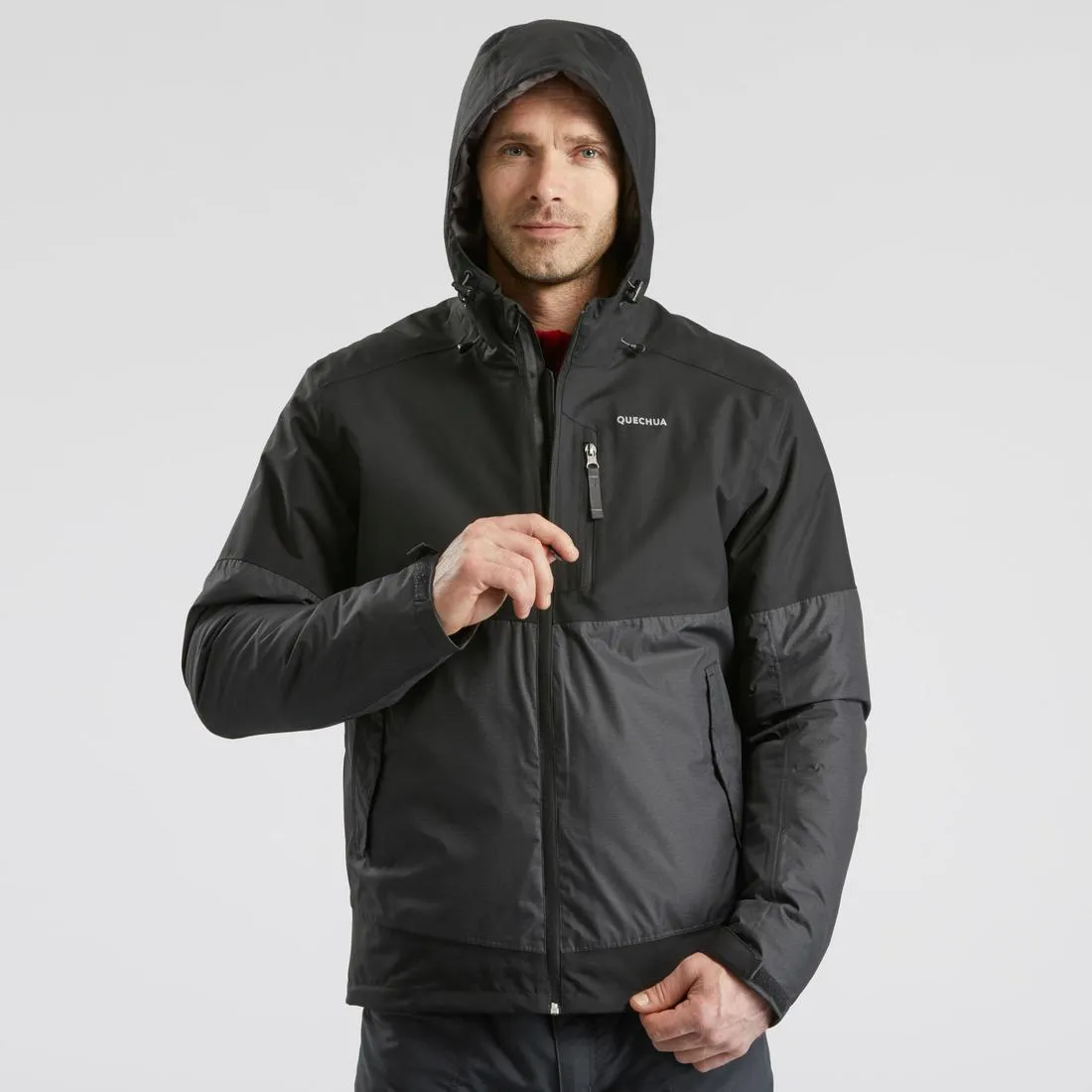 Men’s Waterproof Winter Hiking Jacket - SH100 X-WARM -10°C