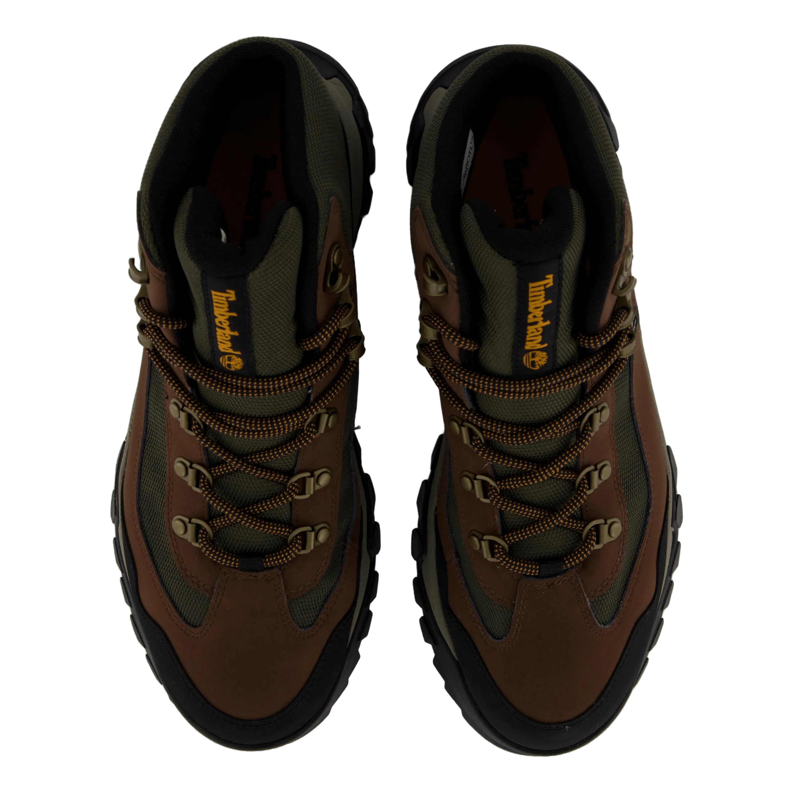 Mid Lace Up Waterproof Hiking  Dark Brown
