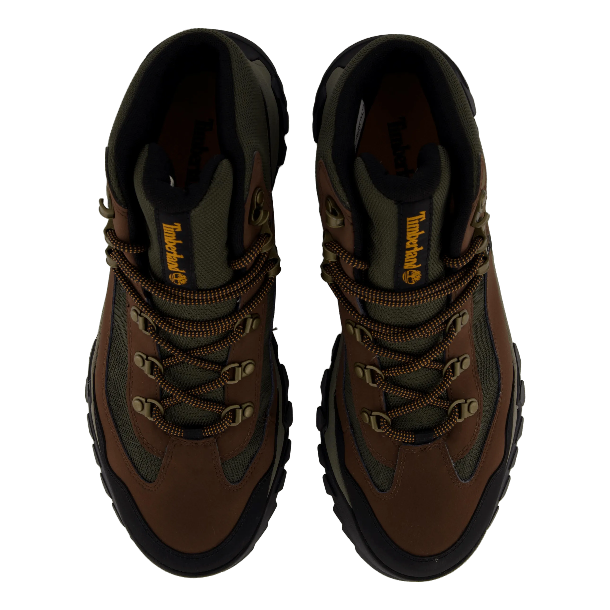 Mid Lace Up Waterproof Hiking  Dark Brown