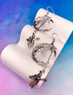 MOON ANGEL EARRINGS
