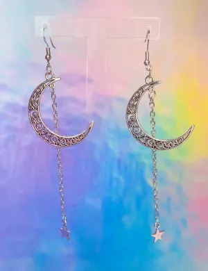 MOON STAR EARRINGS