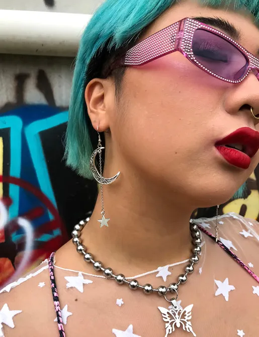 MOON STAR EARRINGS