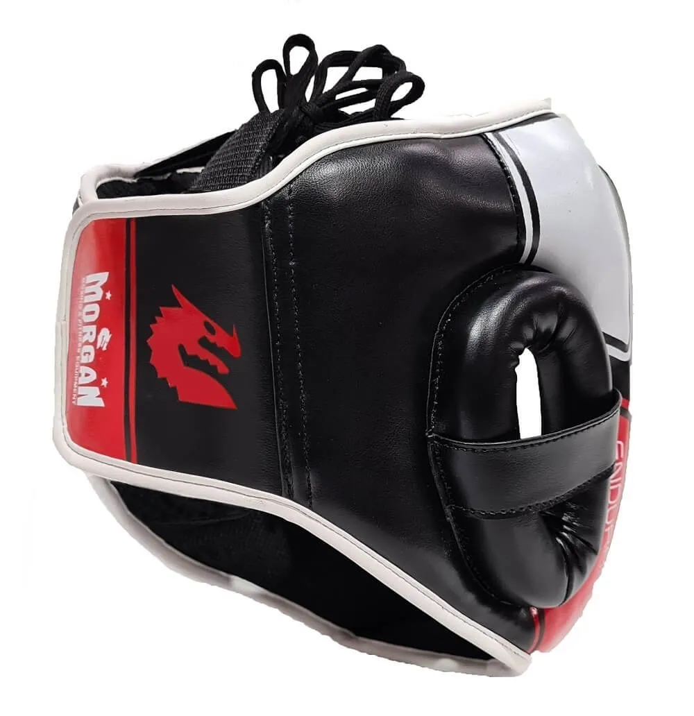 MORGAN ENDURANCE FULL FACE HEAD GUARD HEAD GEAR PROTECTIVE GEAR