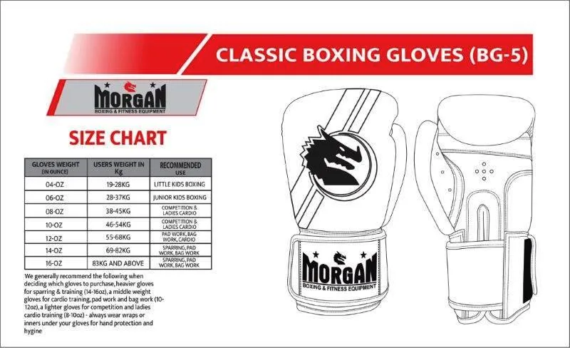 Morgan v2 Classic Boxing Gloves