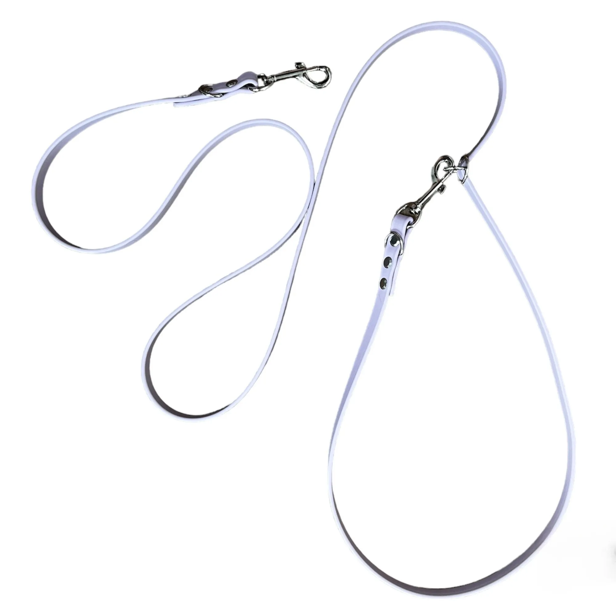 Multi Way, Convertible, Hands Free Biothane Waterproof Leash- 5/8" Inch- Small to Medium Dogs