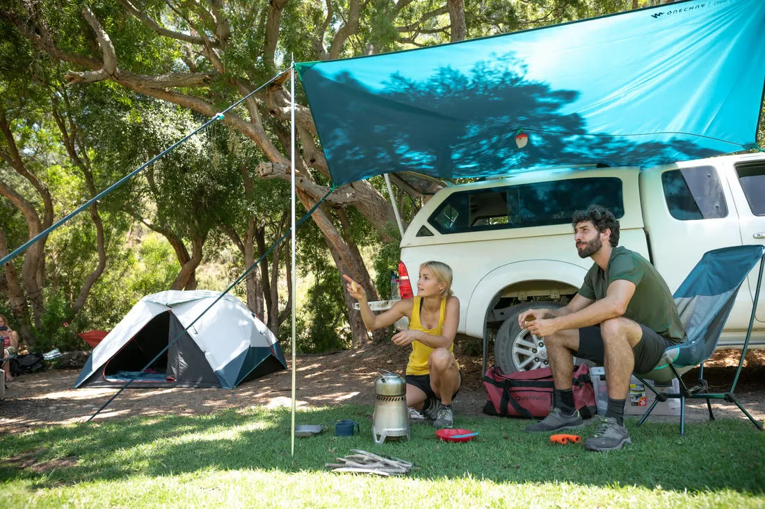 MULTIFUNCTION TARP CAMPING SHELTER