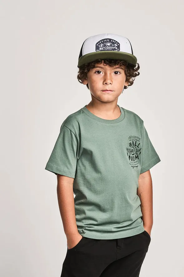Munster Kids | Doom Hill Tee - Green