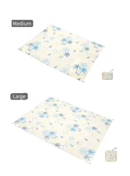 Naturehike - Patterned Multifunctional Beach Cloth - White
