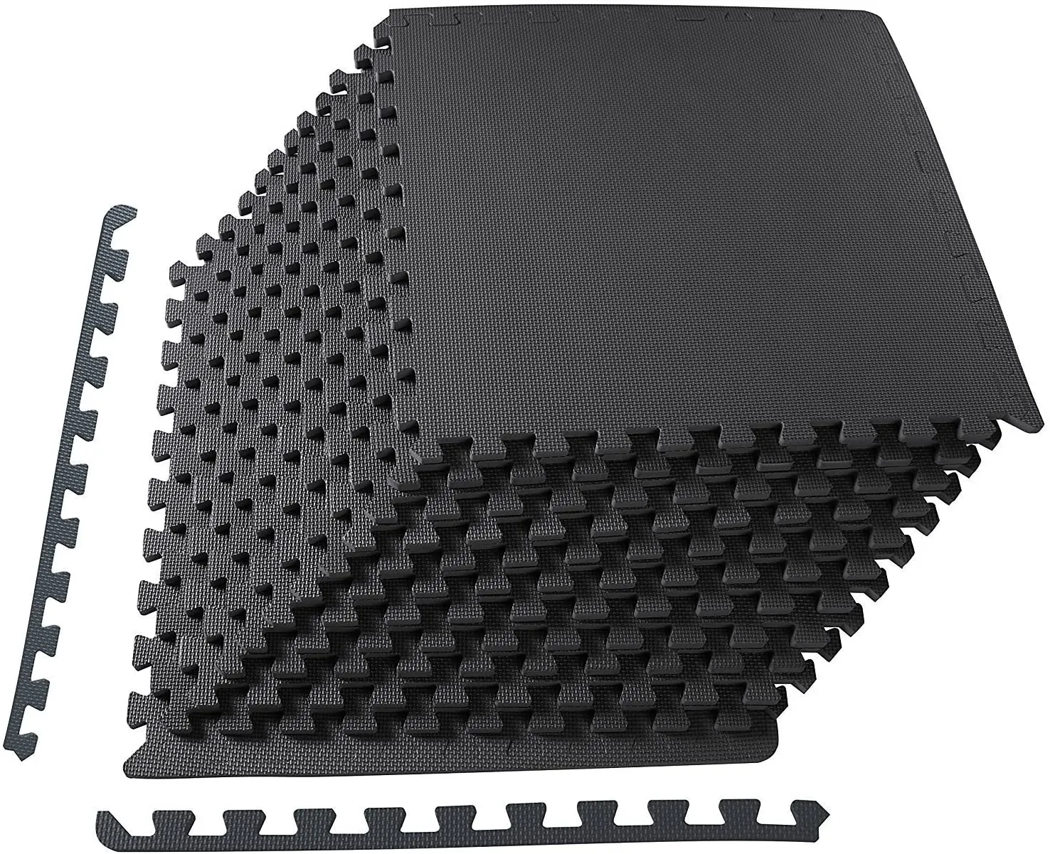 New in box! BalanceFrom Puzzle Exercise Mat with EVA Foam Interlocking Tiles for MMA, Exercise, Gymnastics and Home Gym Protective Flooring! Retails $70 