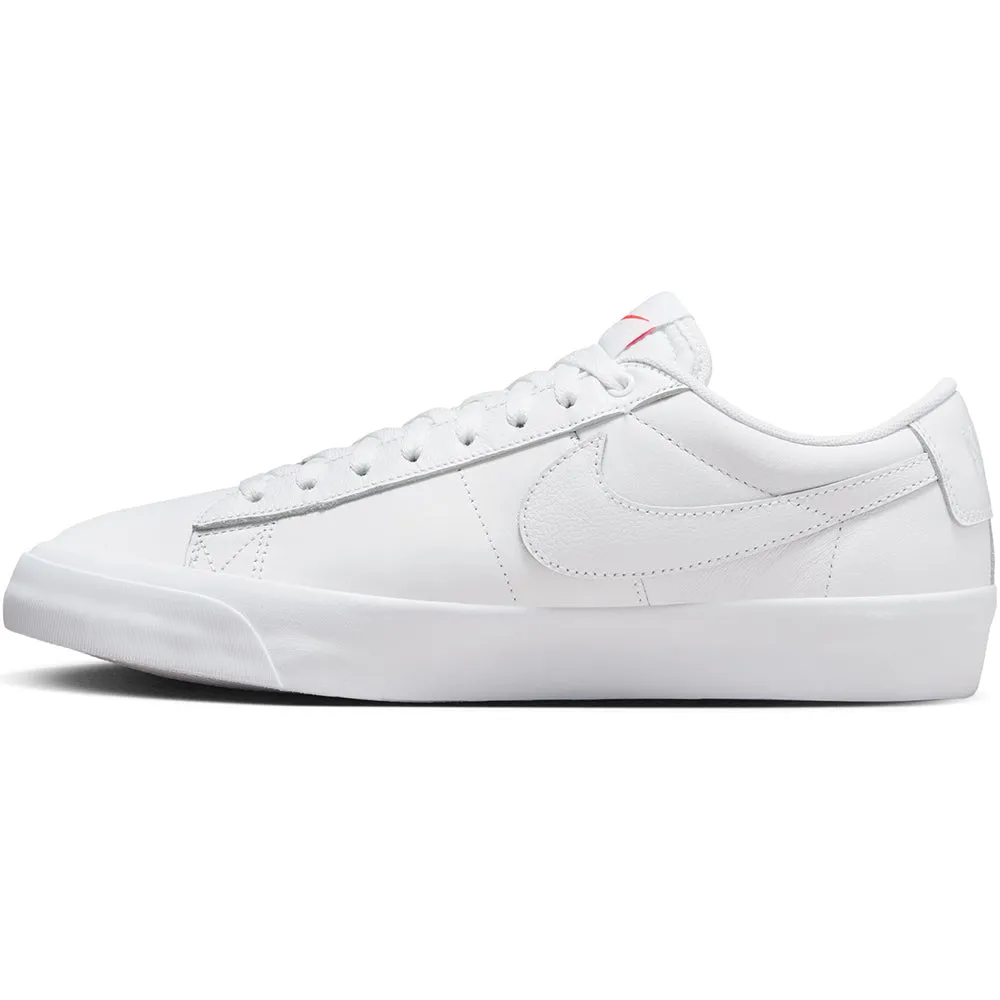 Nike SB Orange Label Zoom Blazer Low Pro GT ISO Shoes White/White-White-White