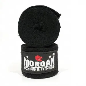 PAIR OF MORGAN COTTON BOXING PROTECTIVE HAND WRAPS BANDAGE 180inch - 4m long