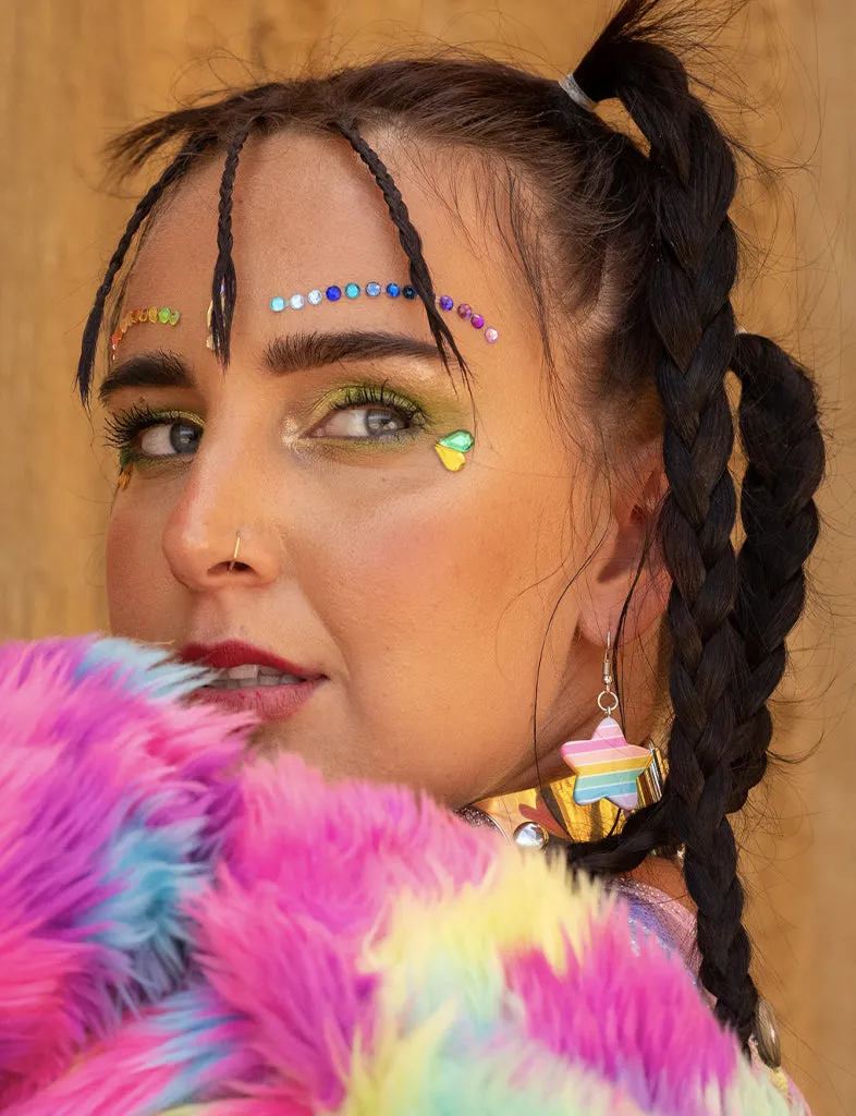 PASTEL PRIDE EARRINGS - STARS