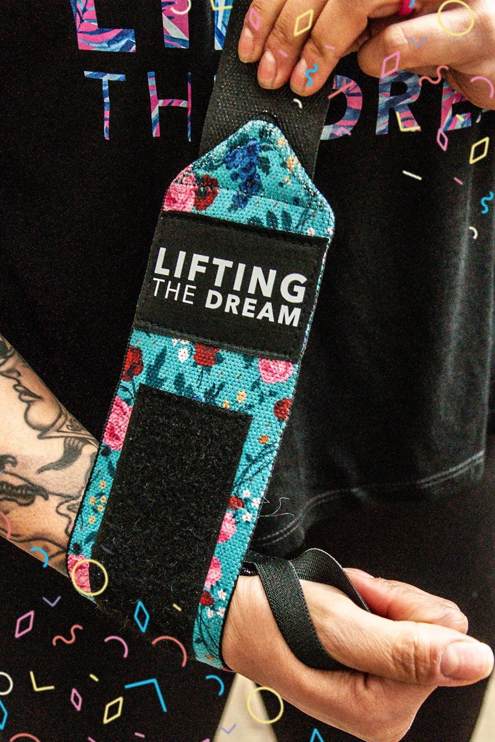 Petal to the Metal Wrist Wraps