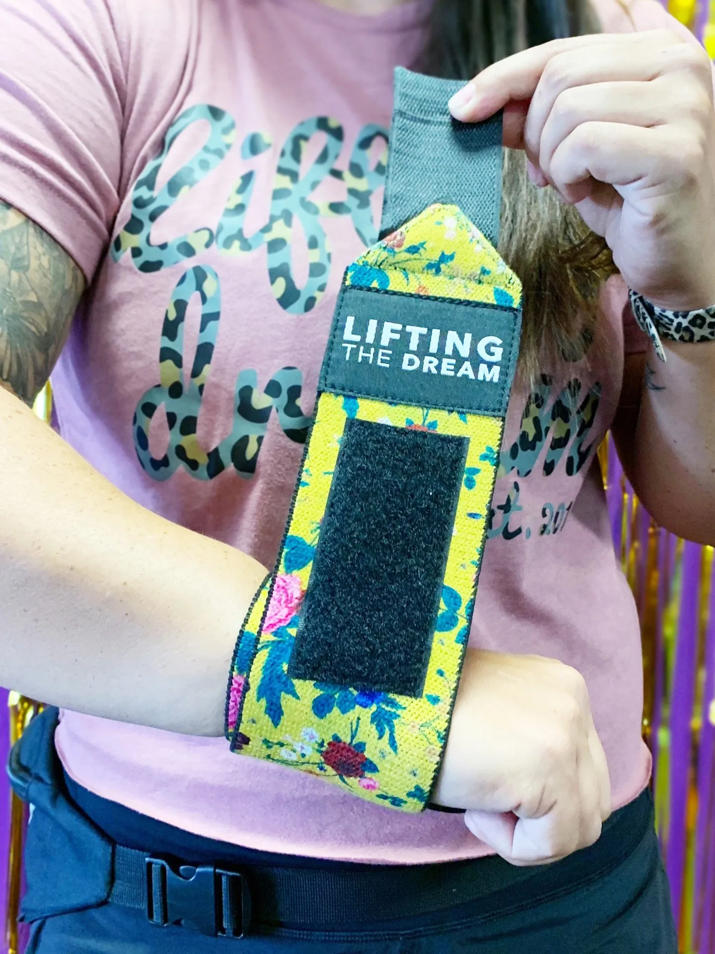 Petal to the Metal Wrist Wraps