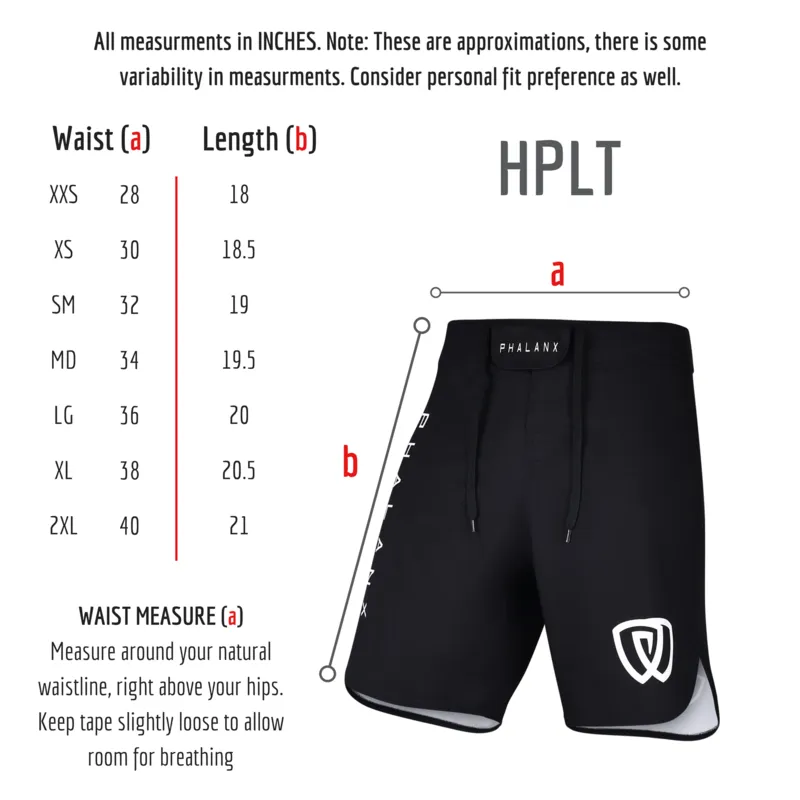 Phalanx Camo Green Ultralight HPLT MMA Grappling BJJ Shorts