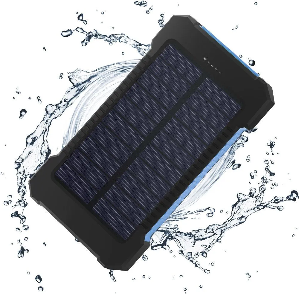 Portable Waterproof Solar Panel Charger