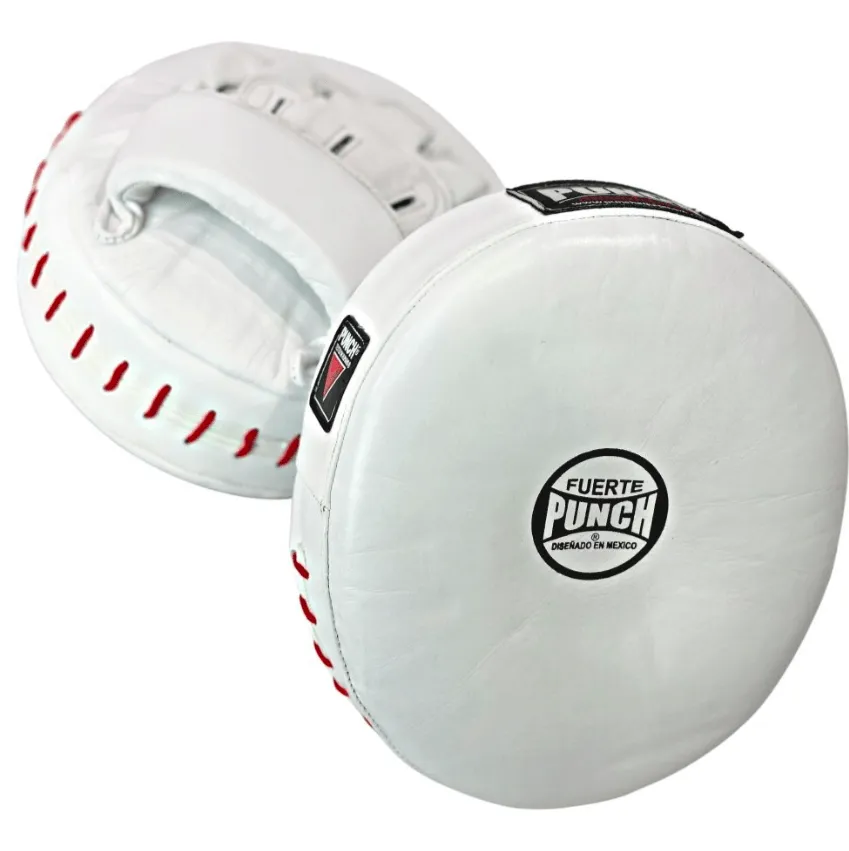 Punch Mexican Fuerte Ultra Air Focus Pads (PAIR), White