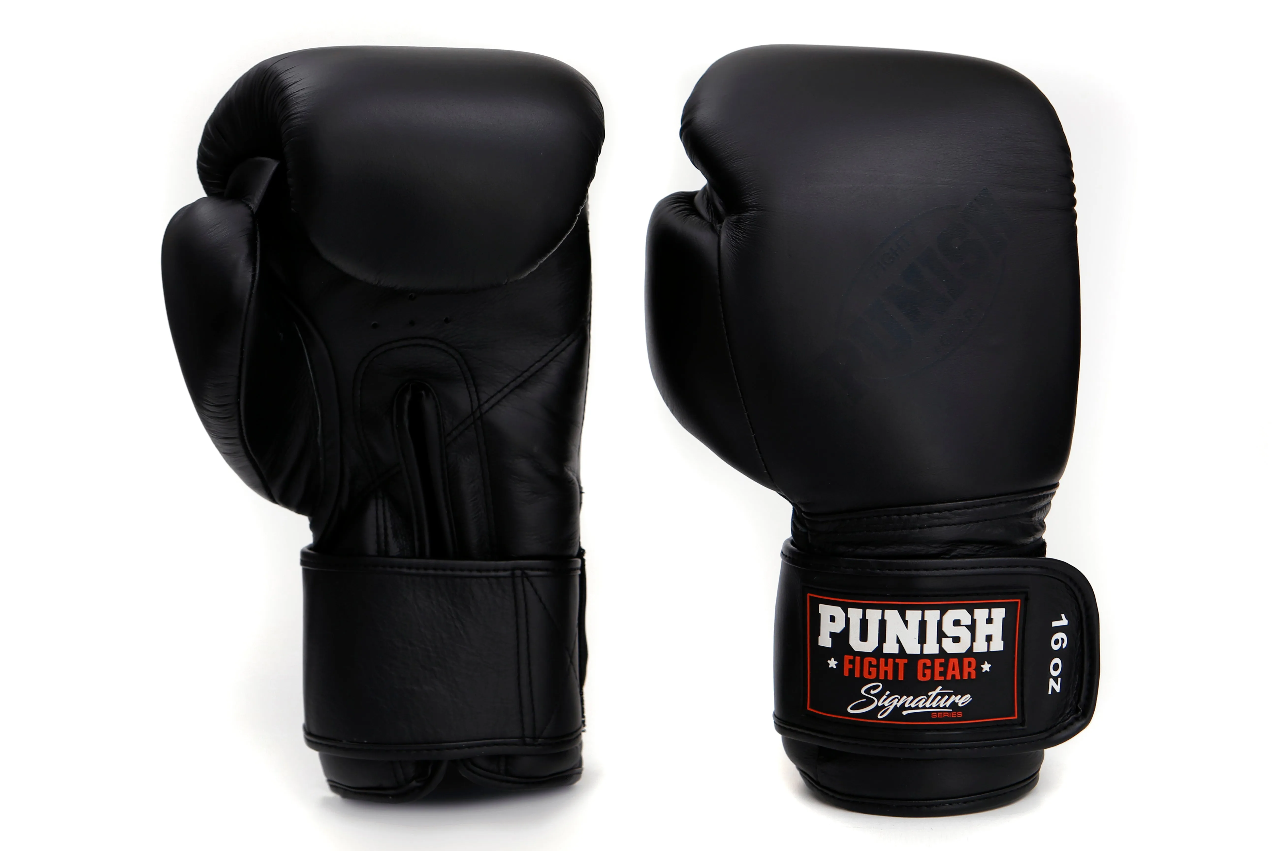 Punish Signature Series Boxing Gloves Black