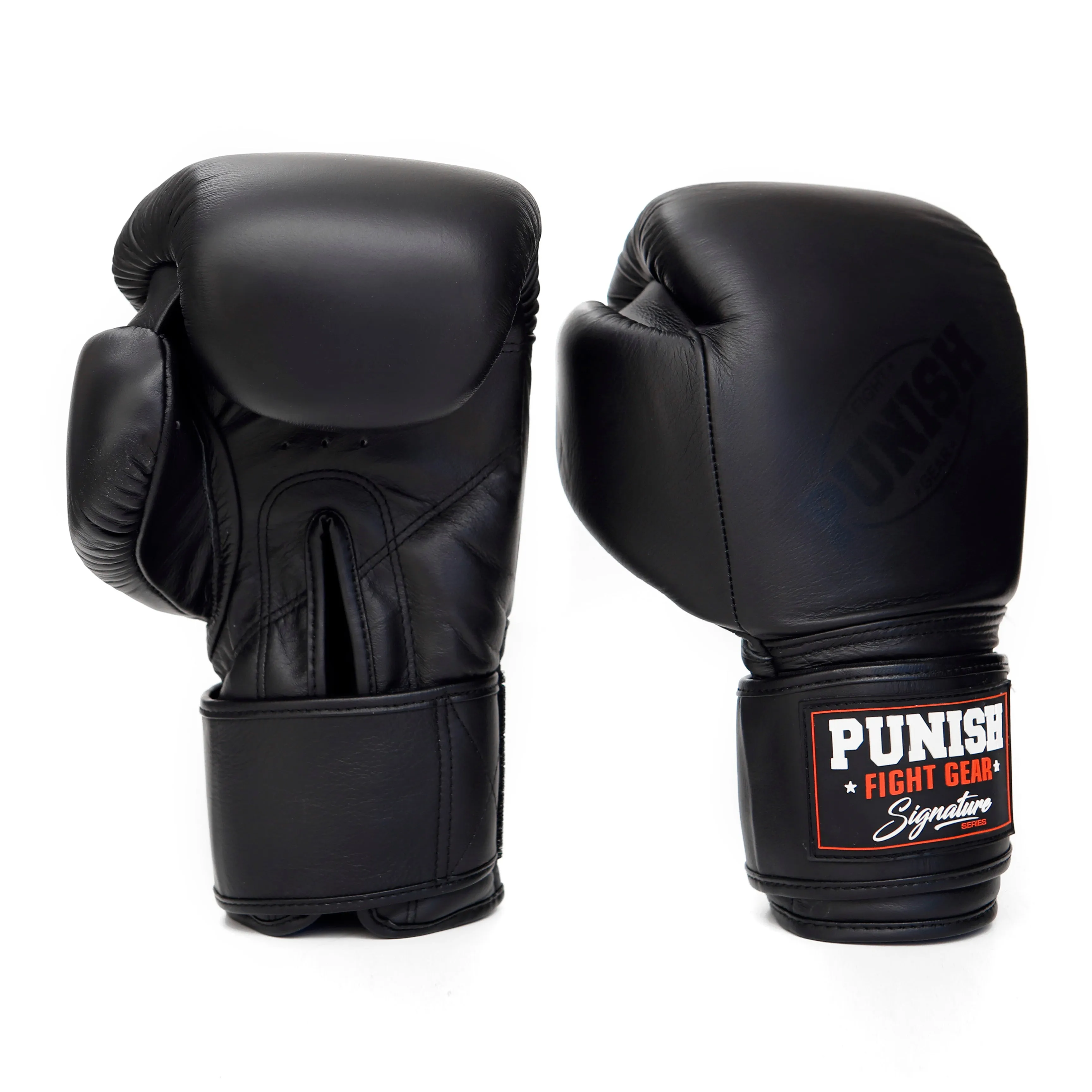 Punish Signature Series Boxing Gloves Black