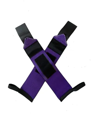 Purple Wrist Wraps
