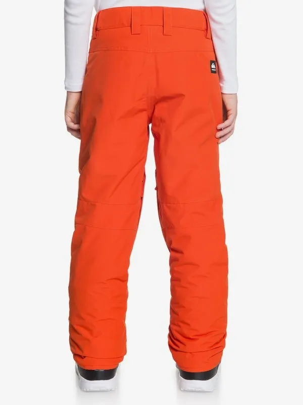 QUIKSILVER Estate Youth Pants - Pureed Pumpkin