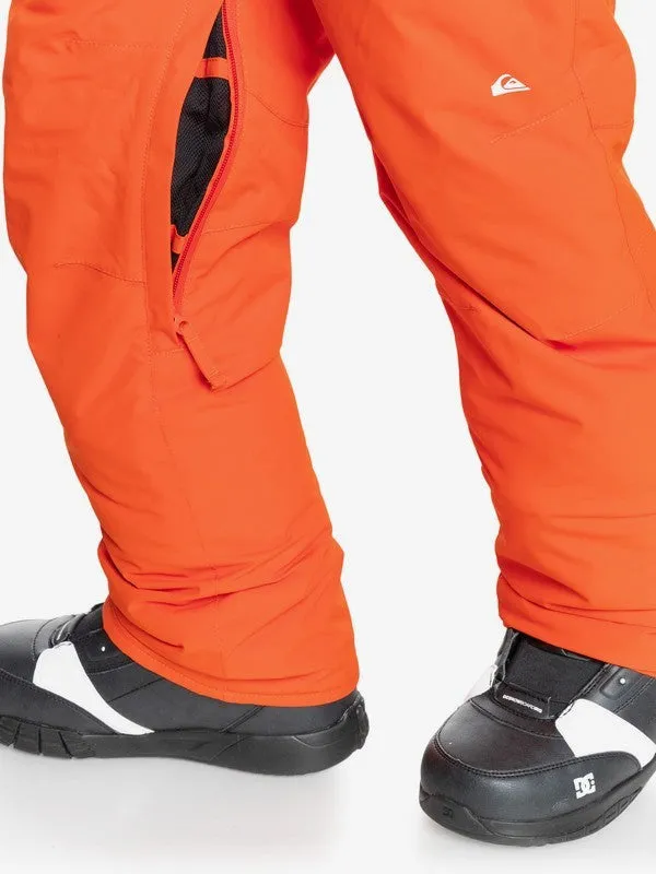 QUIKSILVER Estate Youth Pants - Pureed Pumpkin