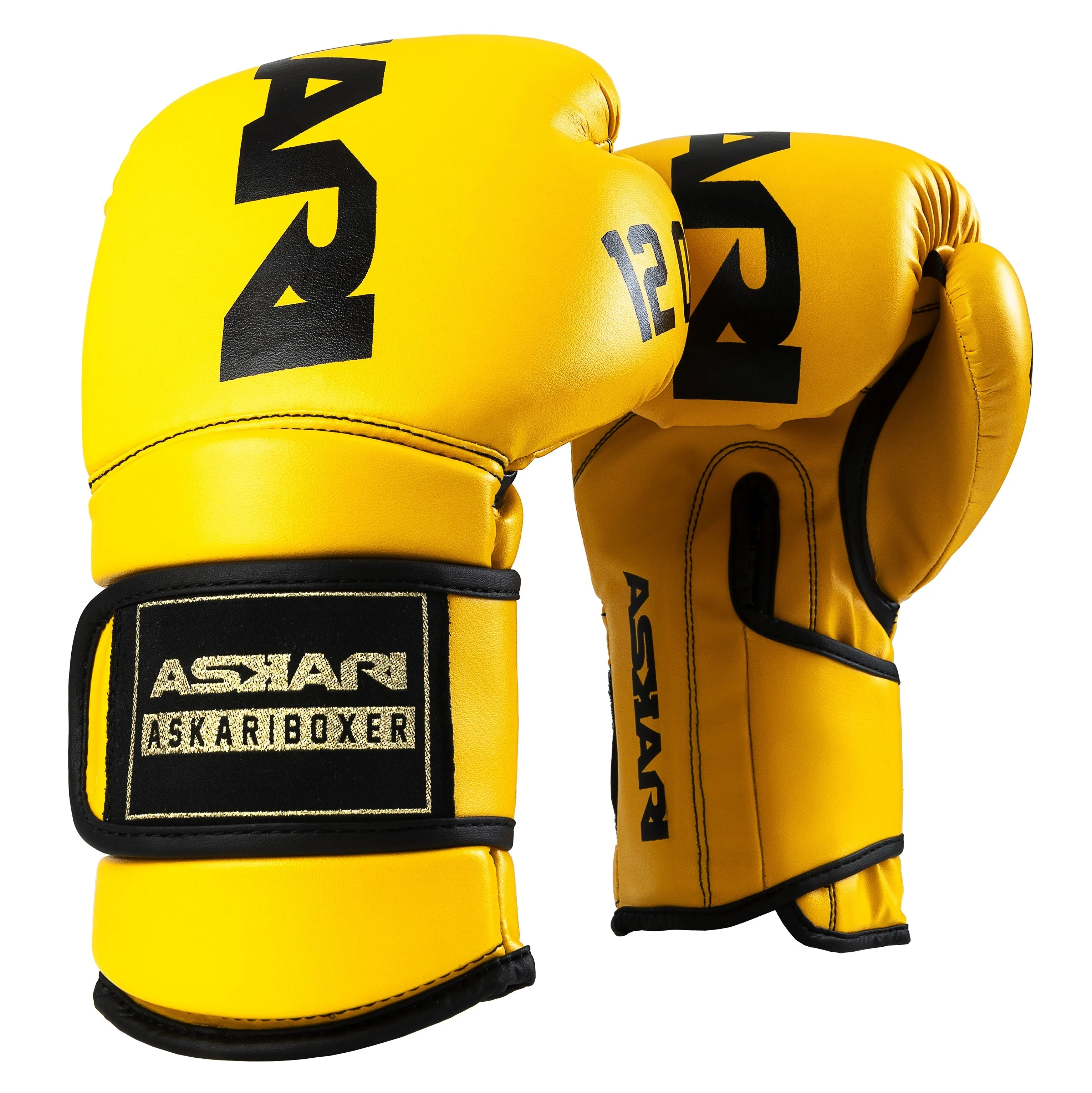 "YELLOW JACKET STING" BOXING GLOVES