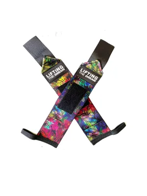 Rainbow Palms Wrist Wraps