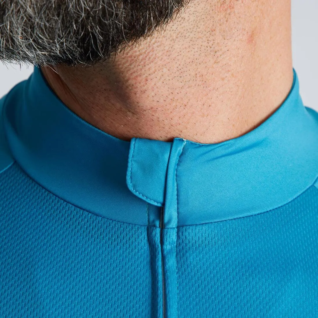 RC500 Road Cycling Short-Sleeved Warm Weather Jersey - Blue/Orange
