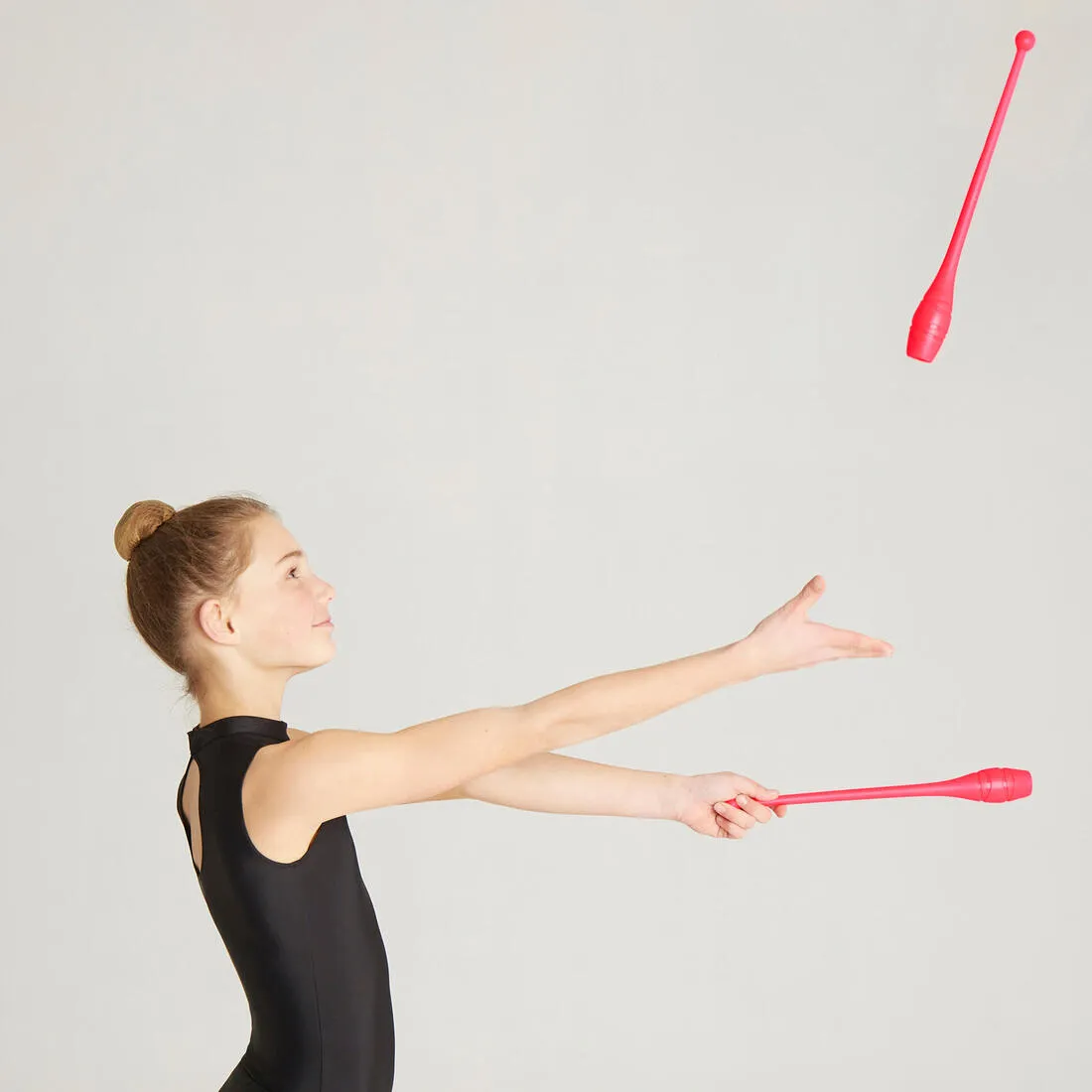 Rhythmic Gymnastics Clubs 36cm - Pink