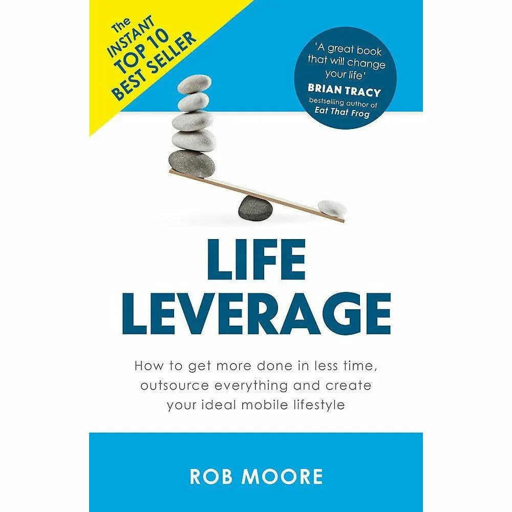 Rich Dad Poor Dad, Shoe Dog, 10% Happier, You Are a Badass, Life Leverage, Eat That Frog 6 Books Collection Set