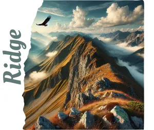 Ridge 20oz Skinny Tumbler – Christian Adventure Drinkware | Mountain & Eagle Faith-Inspired Design