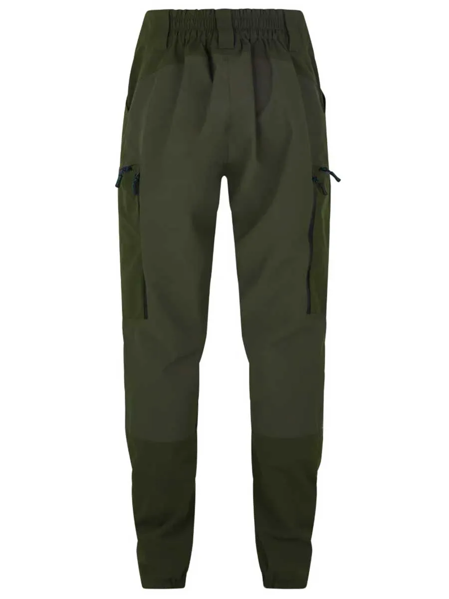 RIDGELINE Mens Cambrian Waterproof Trousers - Deep Forest