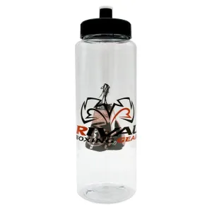 RIVAL®  WATER BOTTLE - CLEAR | BPA Free for Fitness, Gym and Outdoor Sports