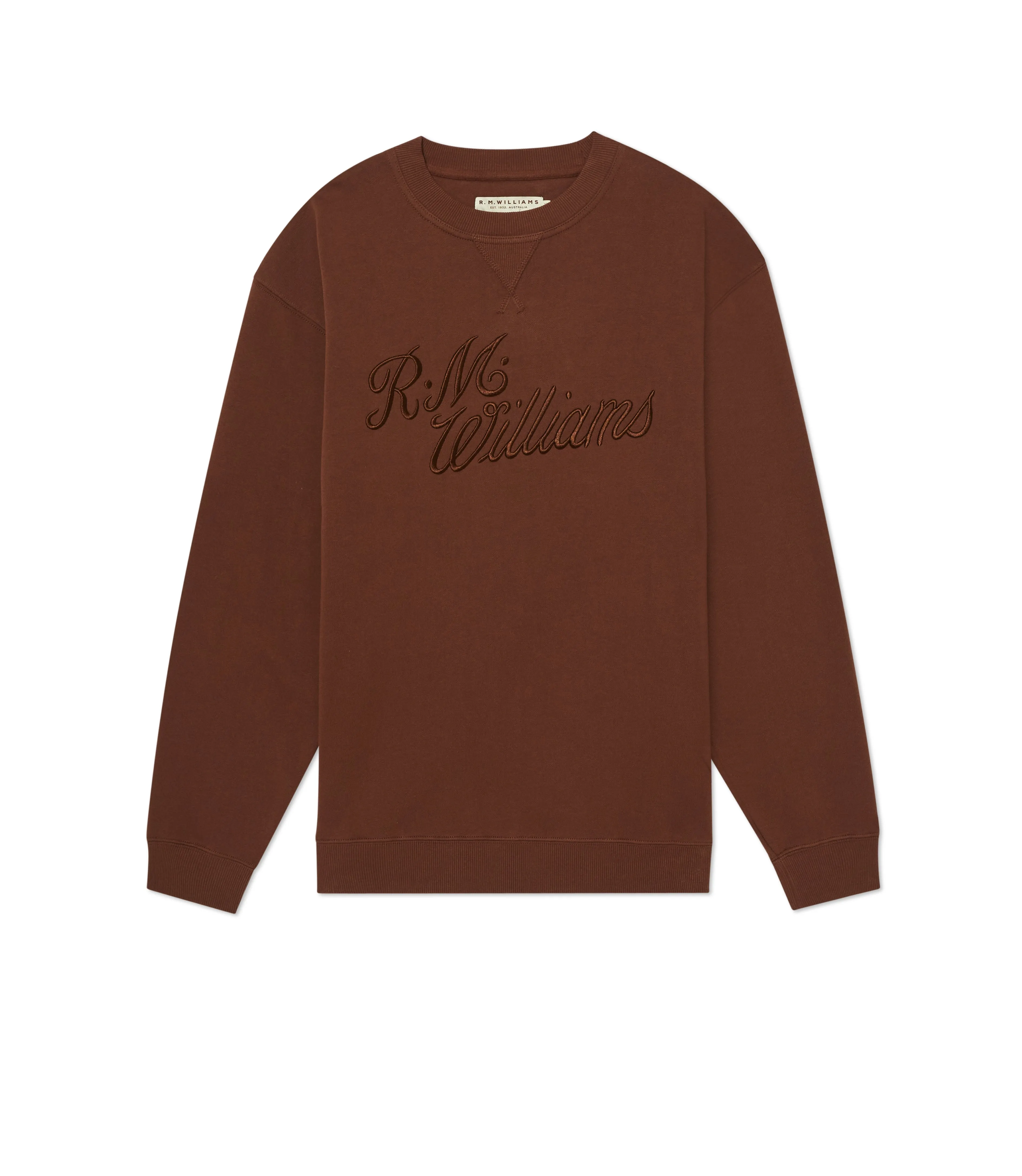 RM Williams R.M.W Script Crew Neck