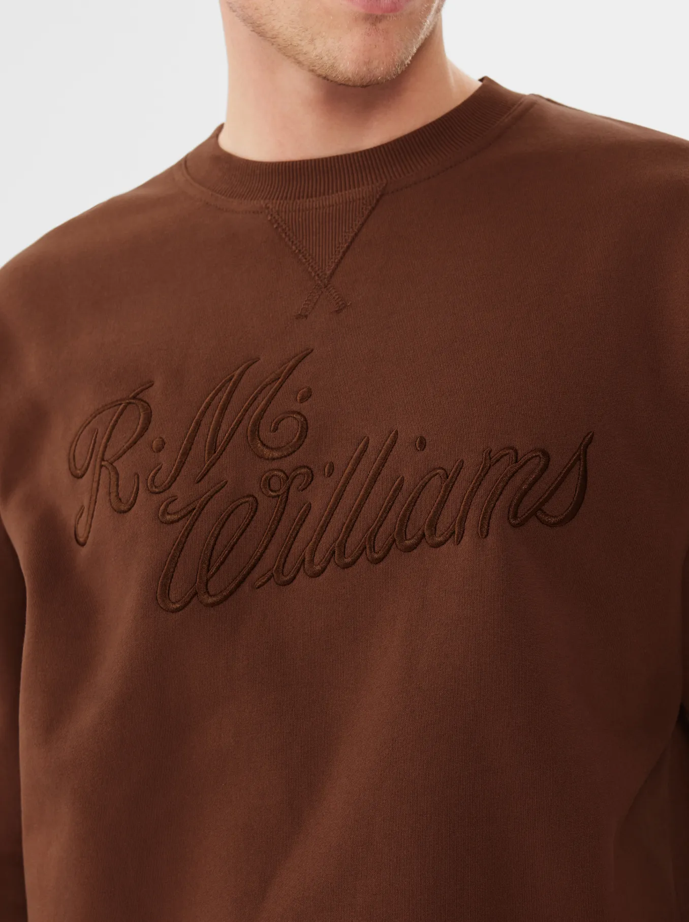 RM Williams R.M.W Script Crew Neck