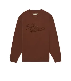 RM Williams R.M.W Script Crew Neck