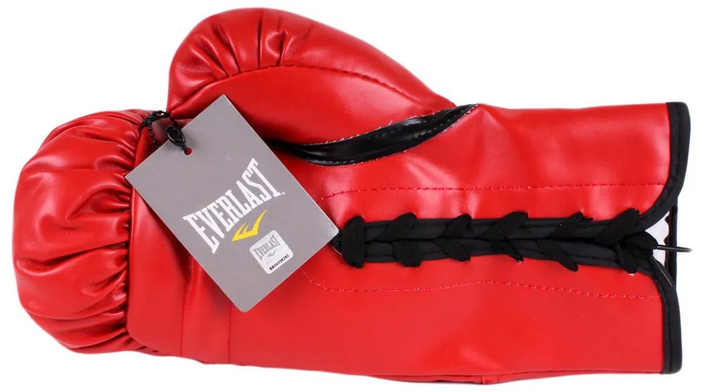 Roberto Duran Signed Everlast Boxing Glove Inscribed "Manos de Piedra" (Beckett COA)